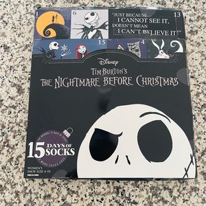 15 pairs of Nightmare Before Christmas Socks